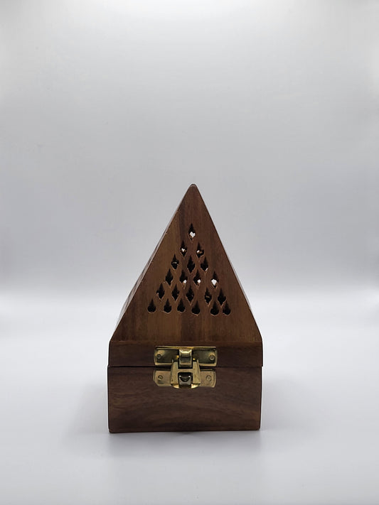 Wooden Pyramid Burner